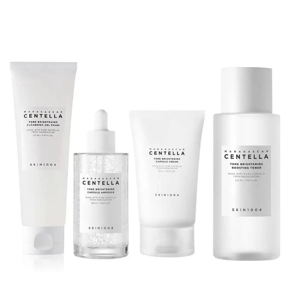 CENTELLA -Lotion tonique éclaircissante, sérum hydratant, crème nettoyante, soins de la peau