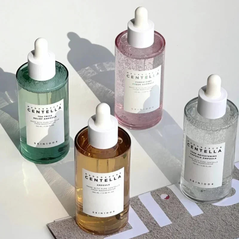 CENTELLA - Sérum visage apaisant, hydratant et éclaircissant à l'essence , capsule éclaircissante